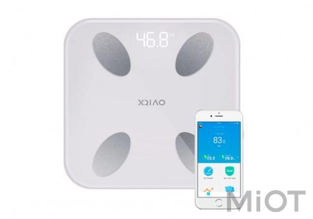 Смарт-ваги Xiaomi OVIQX (XQIAO) Body Fat Scale L1 White