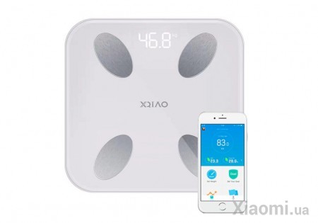 Весы напольные электронные Xiaomi XQIAO Body Fat Scale L1 White