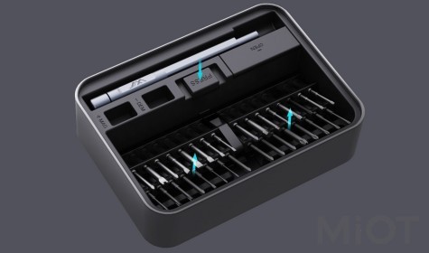 Викрутка з насадками Xiaomi JIMIHOME 38in1 Black JM-FM1
