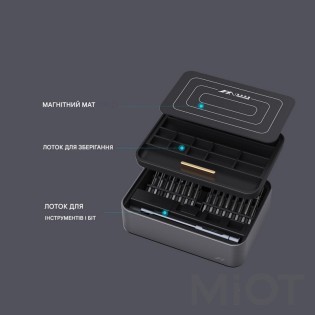 Викрутка з насадками Xiaomi JIMIHOME 38in1 Black JM-FM1