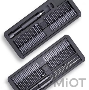 Отвертка с насадками Xiaomi JIMIHOME 80in1 Black JM-GNT80