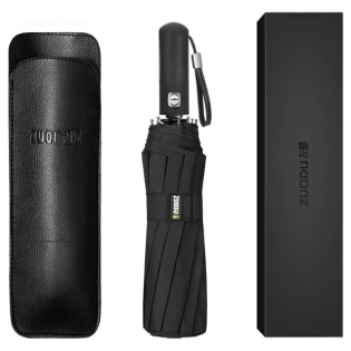 Парасолька складна автоматична Xiaomi Zuodu Black