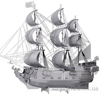 Коллекционная модель PIECECOOL BLACK PEARL SILVER P044-S