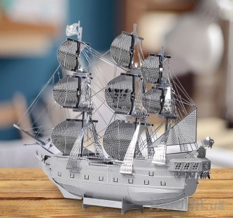 Коллекционная модель PIECECOOL BLACK PEARL SILVER P044-S