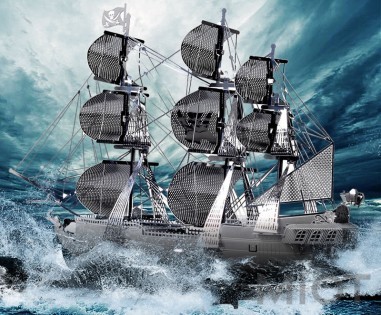 Колекційна модель PIECECOOL BLACK PEARL SILVER P044-S