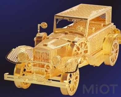 Колекційна модель PIECECOOL CLASSIC CAR, GOLD VERSION P042-G