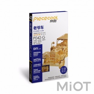 Колекційна модель PIECECOOL CLASSIC CAR, GOLD VERSION P042-G