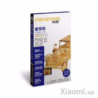Коллекционная модель PIECECOOL CLASSIC CAR, GOLD VERSION P042-G