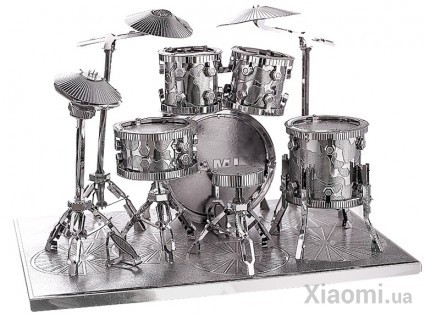 Коллекционная модель PIECECOOL DRUM SET SILVER P032-S