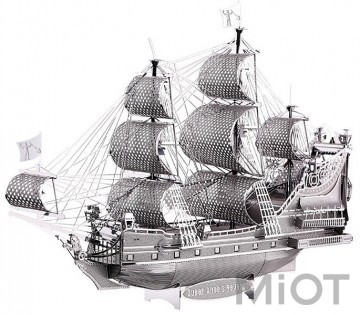 Колекційна модель PIECECOOL THE QUEEN ANNE'S REVENGE SILVER P038-S