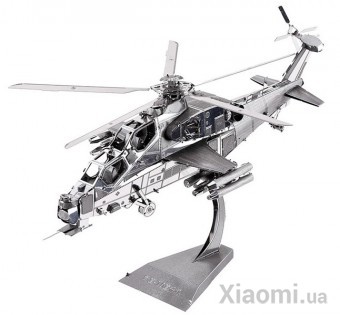 Коллекционная модель PIECECOOL WUZHI-10 HELICOPTER SILVER P048-S