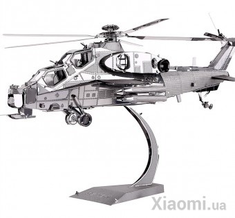 Коллекционная модель PIECECOOL WUZHI-10 HELICOPTER SILVER P048-S