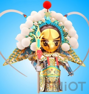 Колекційна модель PIECECOOL YANG ZONGBAO GOLD/SILVER P106-GS