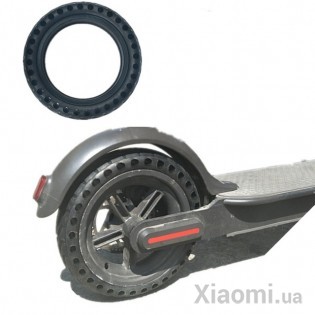 Сплошная перфорированная антипрокольная шина для самоката Mi Home (Mijia) Electric Scooter