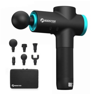 Перкусiйний масажер для тiла Booster М2 Massage Gun type-C 12V (Чорний)