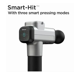 Перкусiйний масажер тригерних точок Booster M2 (M2-A) Massage Gun 24V, 6 насадок (Чорний)