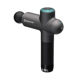 Перкусiйний масажний пiстолет Booster Lightsaber Massage Gun для тригерних точок (Чорний)