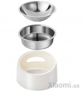 Миска для домашних животных Xiaomi JORDAN & JUDY Pet Plastic Feeding Double Bowl JJ-PE0022