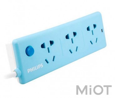 Подовжувач Philips (3 розетки без USB) Blue Trade-in