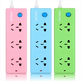 Удлинитель Philips (3 розетки без USB) Blue Trade-in