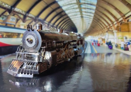 Поїзд Полярний експрес-конструктор Metal-Time Polar Steel MT052ST