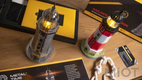 Маяк модель для складання підсвічування та прожектор Sailor's Companion Metal-Time MT002