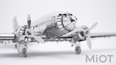 Літак конструктор DC-3 Remarkable Douglas Metal-Time MT057