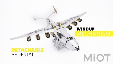 Модель собранная МРИЯ АН-225 Эксклюзивная Ukrainian Dream Metal-Time MT001EE/READY