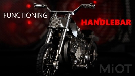 Мотоцикл механічний набір Harley Davidson Roadway Fantasy Metal-Time MT012