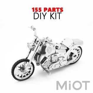 Мотоцикл механічний набір Harley Davidson Roadway Fantasy Metal-Time MT012