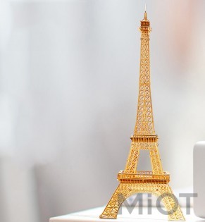 Колекційна модель PIECECOOL EIFFEL TOWER, GOLD VERSION P003-G