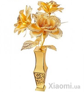 Коллекционная модель PIECECOOL GOLDEN ROSE, GOLD VERSION P050-G
