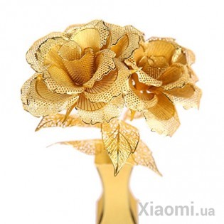 Коллекционная модель PIECECOOL GOLDEN ROSE, GOLD VERSION P050-G