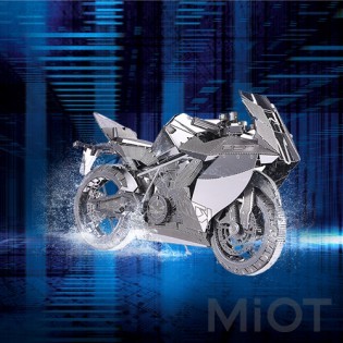 Колекційна модель PIECECOOL MOTORCYCLE I SILVER P046-S