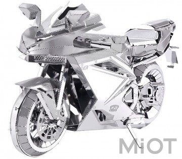 Колекційна модель PIECECOOL MOTORCYCLE II SILVER P057-S