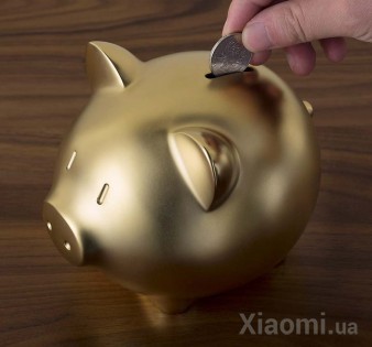 Копилка Xiaomi piggy bank Gold