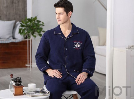 Піжама чоловіча Xiaomi BIQIMI Dark Blue size L 