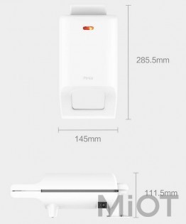 Бутербродниця Xiaomi Pinlo Mini Sandwich Machine White