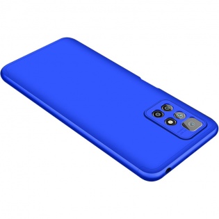 Пластиковая накладка GKK LikGus 360 градусов (opp) для Xiaomi Redmi 10 Синий (200469)