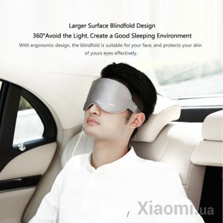 Маска для сна с подогревом Xiaomi PMA Graphene fever Silk Eye Mask Green Xiaomi PMA-E10