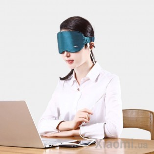 Маска для сна с подогревом Xiaomi PMA Graphene fever Silk Eye Mask Green Xiaomi PMA-E10