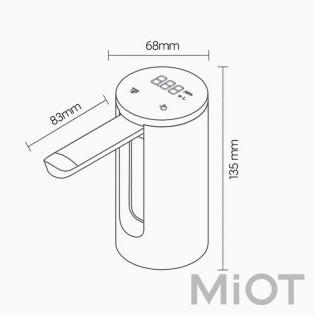 Автоматическая помпа для воды Xiaomi Xiaolang Foldable Water Pump (XD-ZDSSQ01)