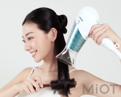 Фен портативний Xiaomi Pinjing Quick-drying Hair Dryer EH-1 1800W Blue