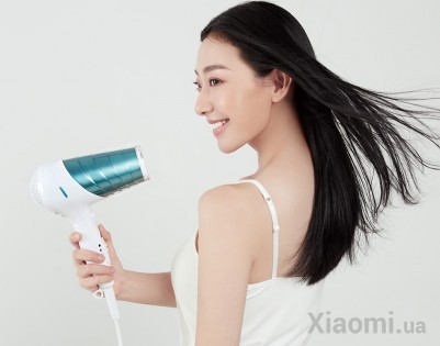 Фен портативный Xiaomi Pinjing Quick-drying Hair Dryer EH-1 1800W Blue