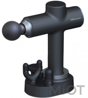 Портативний масажер Xiaomi Meavon Black MV-FG-0308 + підставка (6973322670005)