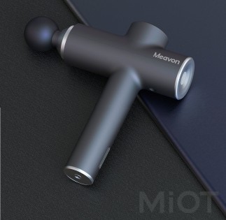 Портативний масажер Xiaomi Meavon Black MV-FG-0308 + підставка (6973322670005)