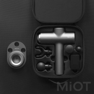 Портативний масажер Xiaomi Meavon Black MV-FG-0308 + підставка (6973322670005)