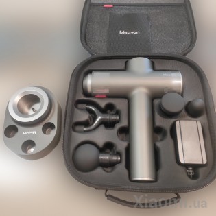 Портативный массажер Xiaomi Meavon Black MV-FG-0308 + подставка(6973322670005)