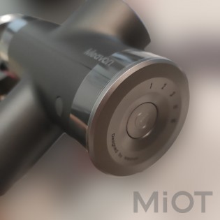 Портативний масажер Xiaomi Meavon Black MV-FG-0308 + підставка (6973322670005)