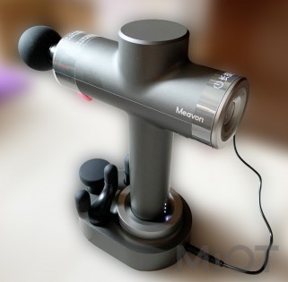 Портативний масажер Xiaomi Meavon Black MV-FG-0308 + підставка (6973322670005)
